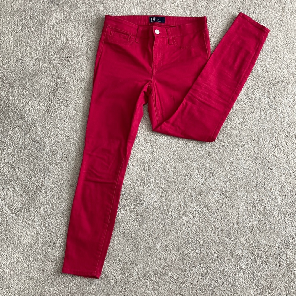 GAP Denim Magenta Legging
